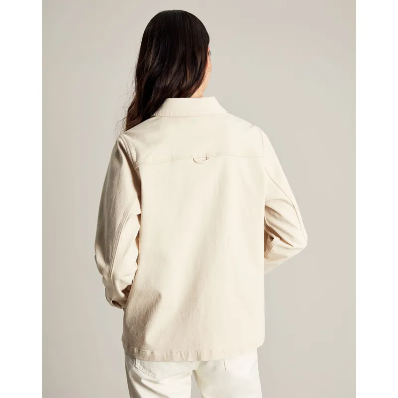 Joules Alice Denim Jacket - Ecru-4